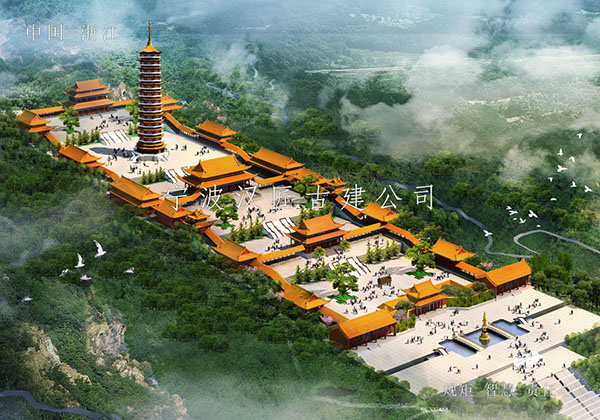 佛教寺廟古建筑的設計元素與現(xiàn)代設計理念的融合