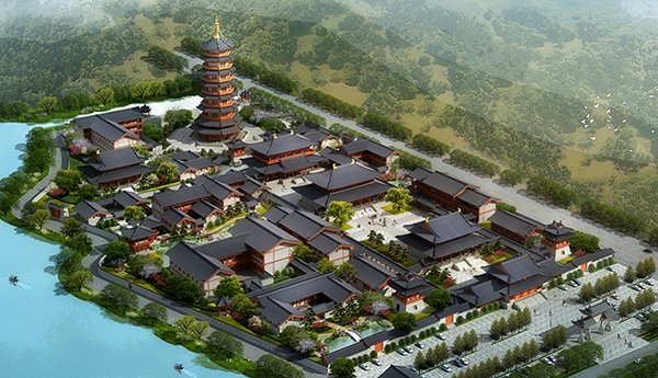 宗教情感與藝術(shù)圣潔殿堂的輝煌，古建筑布局的獨(dú)特魅力
